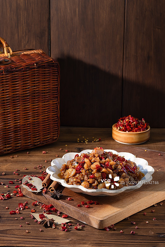 自贡特色冷吃兔图片素材