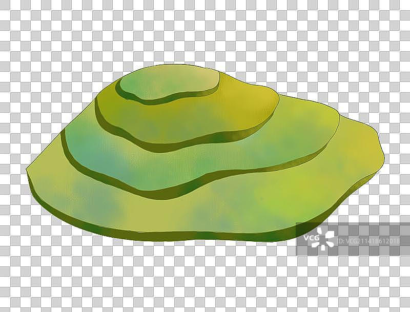 茶叶茶园元素插画素材图片素材