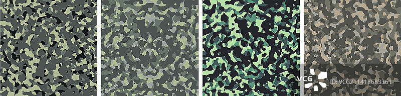4 .迷彩背景设置图案设计图片素材