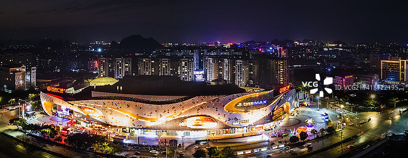 桂林七星区高新万达广场图片素材