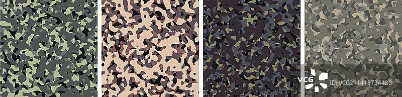 4 .迷彩背景设置图案设计图片素材