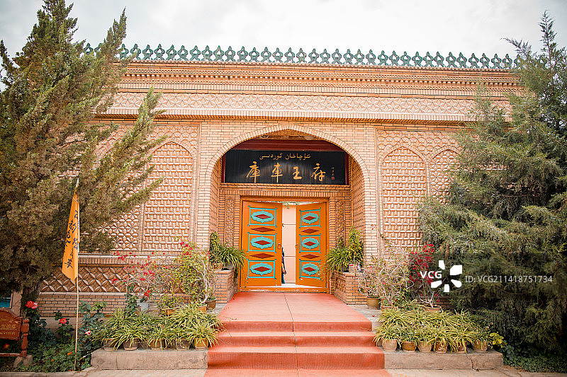 中国新疆南疆阿克苏库车大寺图片素材