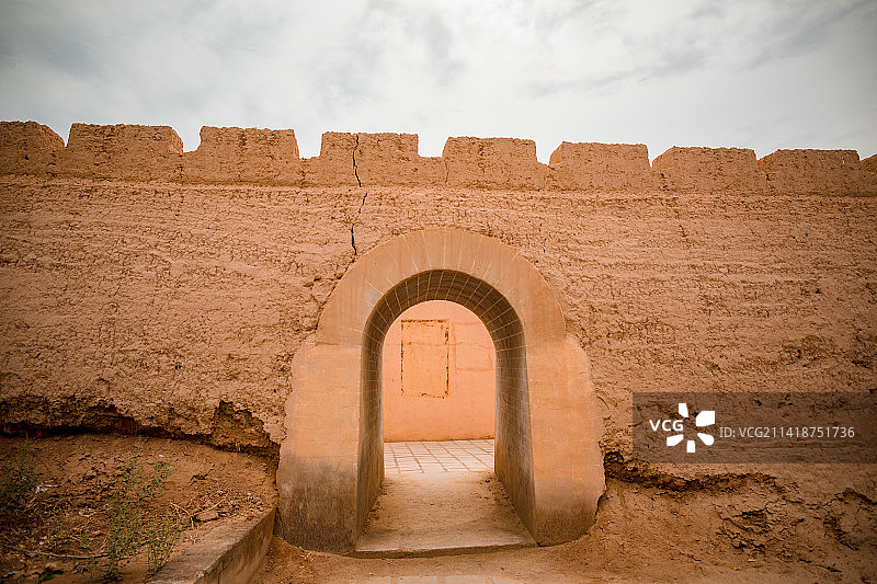 中国新疆南疆阿克苏库车大寺图片素材