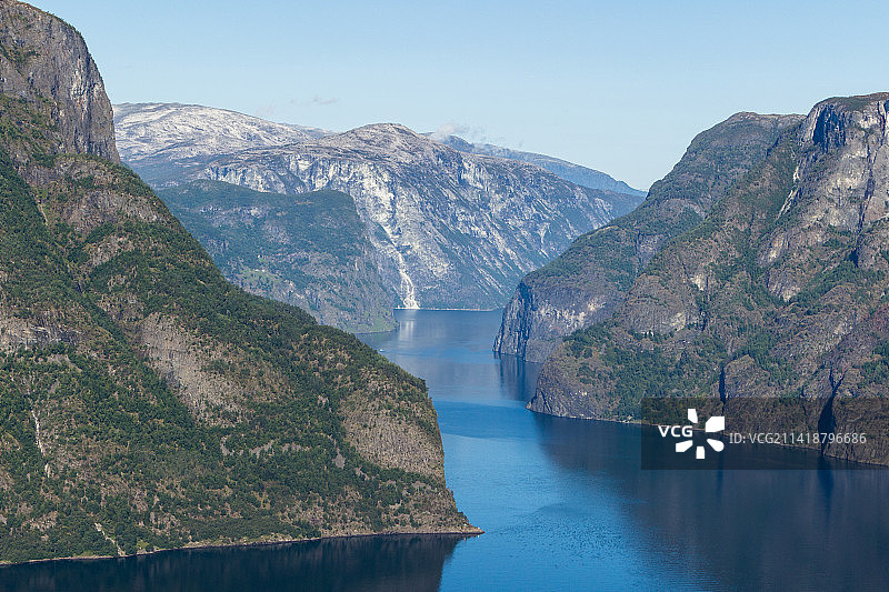 美国山间河流风光图片素材