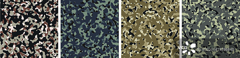 4 .迷彩背景设置图案设计图片素材