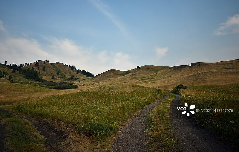 美国蒙大拿州的风景景观图片素材