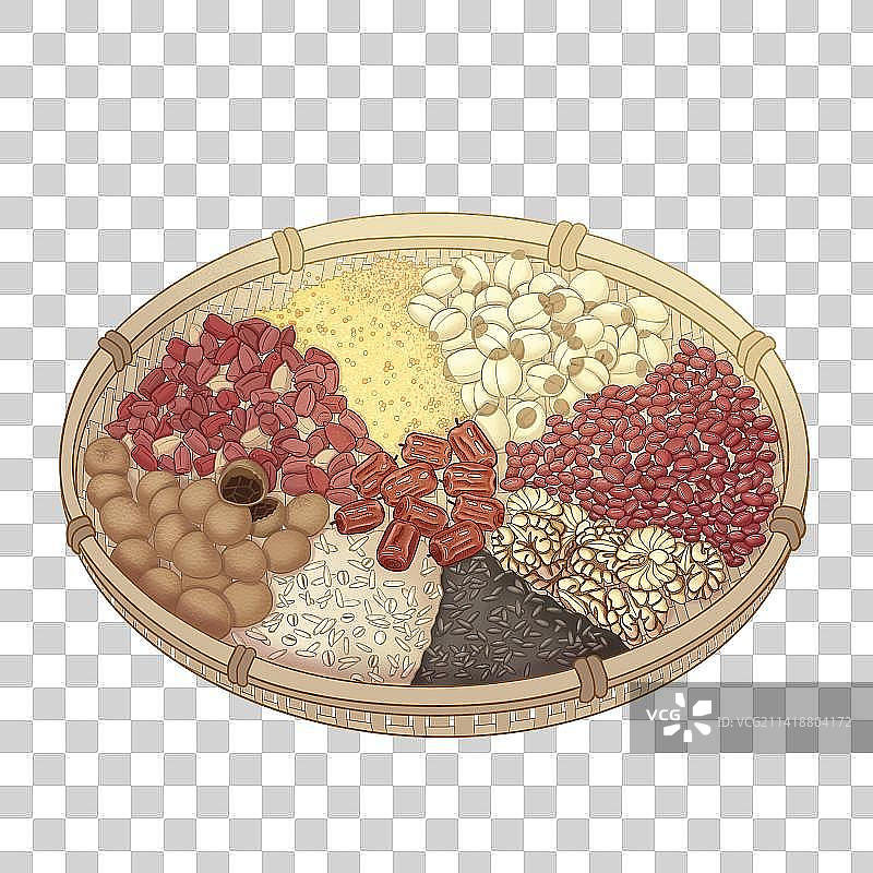 腊八粥的八宝免抠元素图片素材