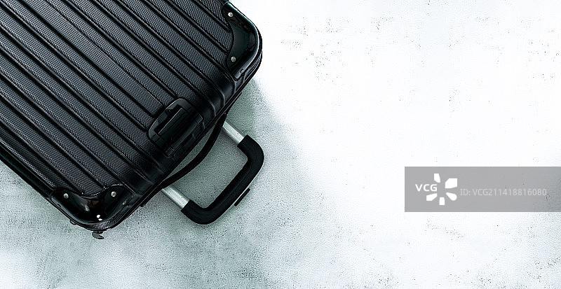 泰国桌子上的黑色钱包俯视视角图片素材