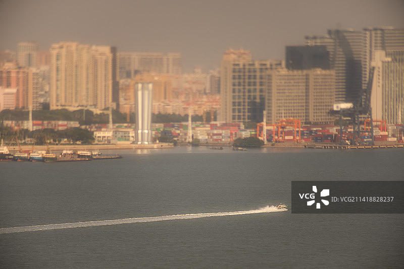 广东汕头内海湾图片素材