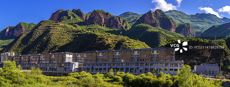 甘肃冶力关风景图片素材