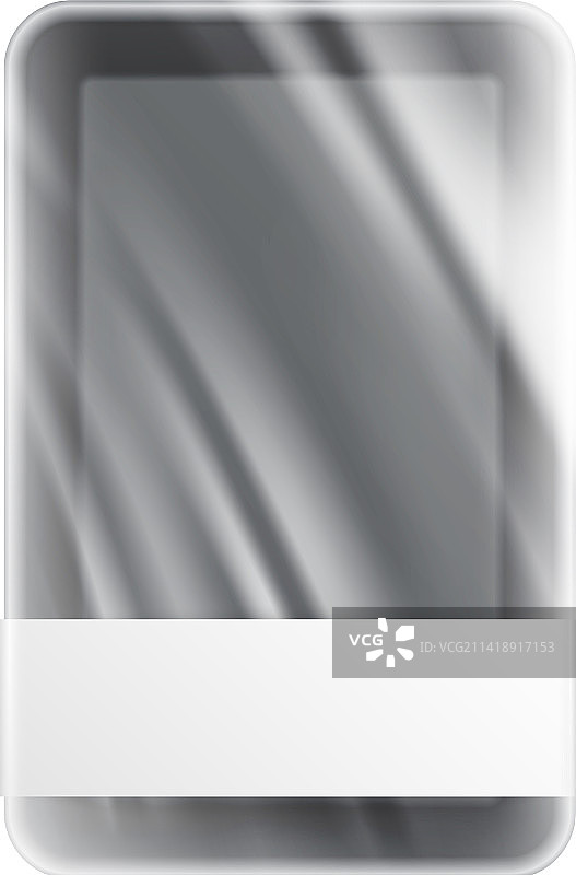 灰色塑料包装组合图片素材