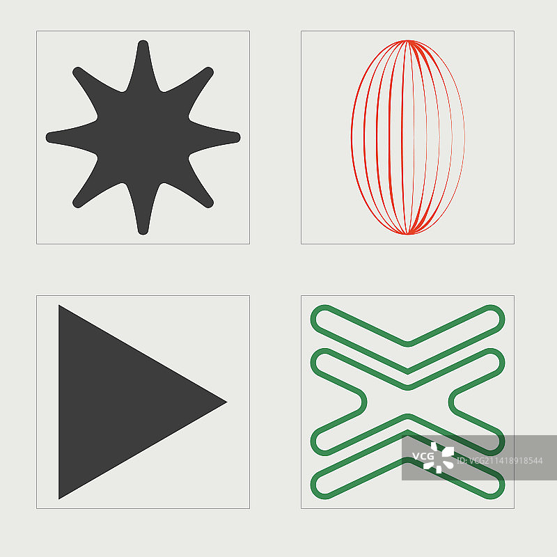 Y2K野兽派星星和花朵图案图片素材