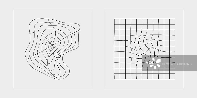 潮流几何图形素材图片素材