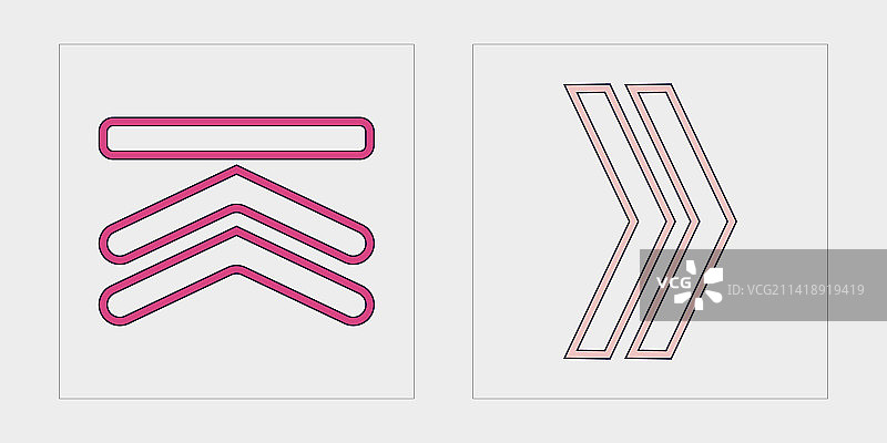 复古图形素材合集图片素材