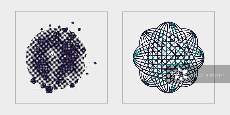Y2K非凡图形元素合集图片素材