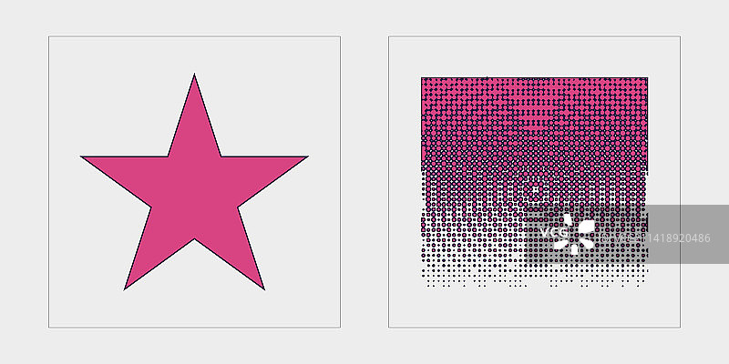 复古未来主义元素设计图片素材