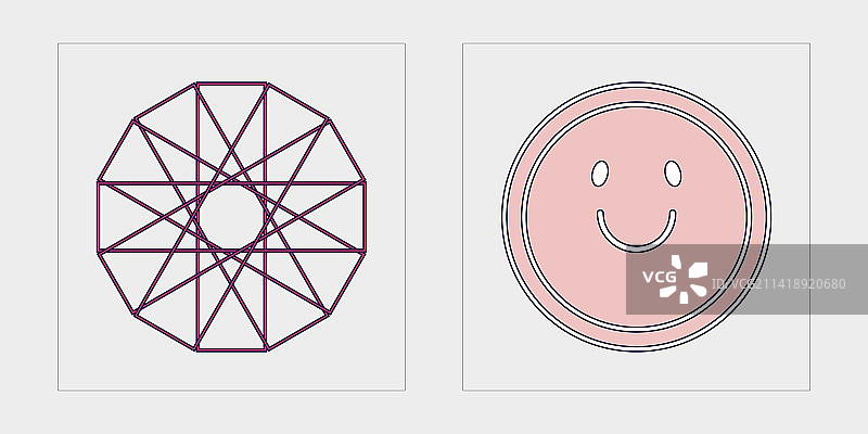 Y2K风格元素素材图片素材