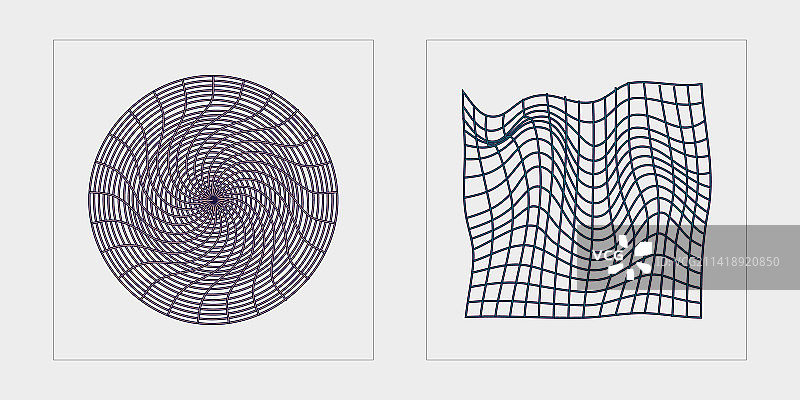 复古图形素材合集图片素材
