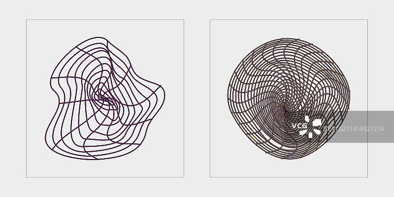 粗野主义风格的非凡图形素材图片素材