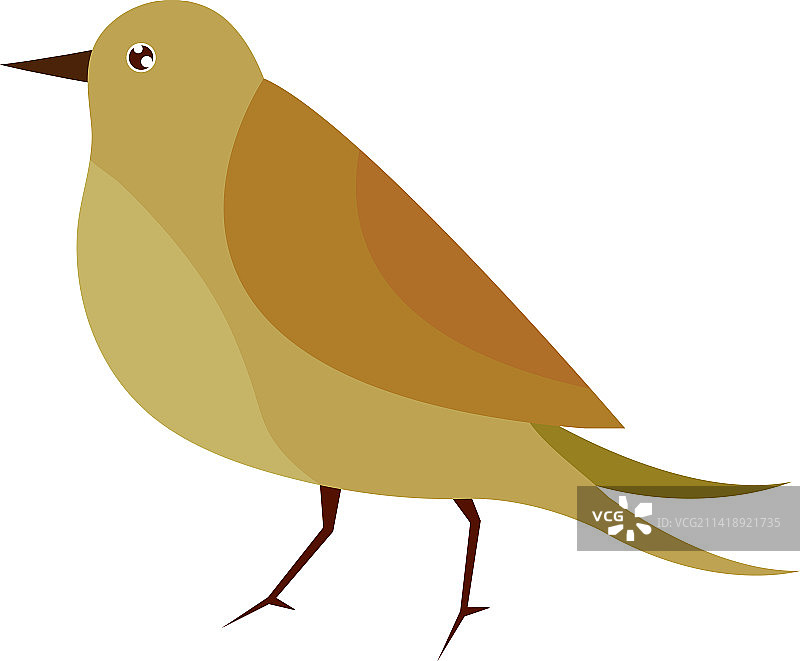 鸟类动物扁平图标图片素材