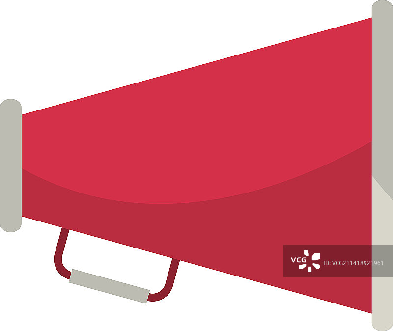 隔离的扩音器图标图片素材