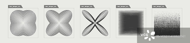 Y2K潮流元素合集图片素材