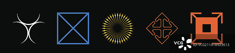 Y2K抽象大集合图片素材