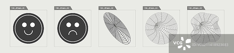 Y2K迷幻复古锐舞合集图片素材