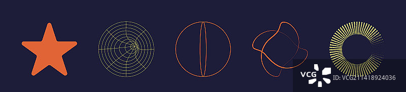 Y2K风格元素素材图片素材