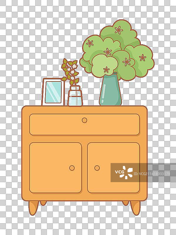 卡通柜子图片素材