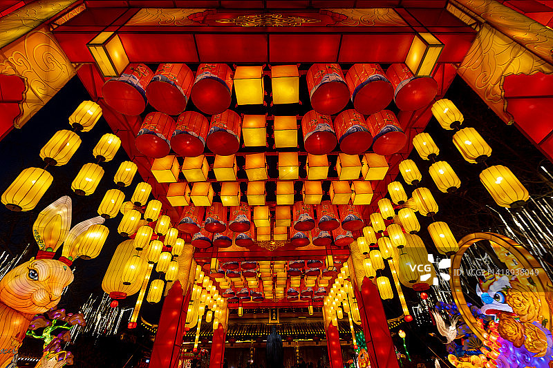 2023年南京夫子庙秦淮灯会图片素材