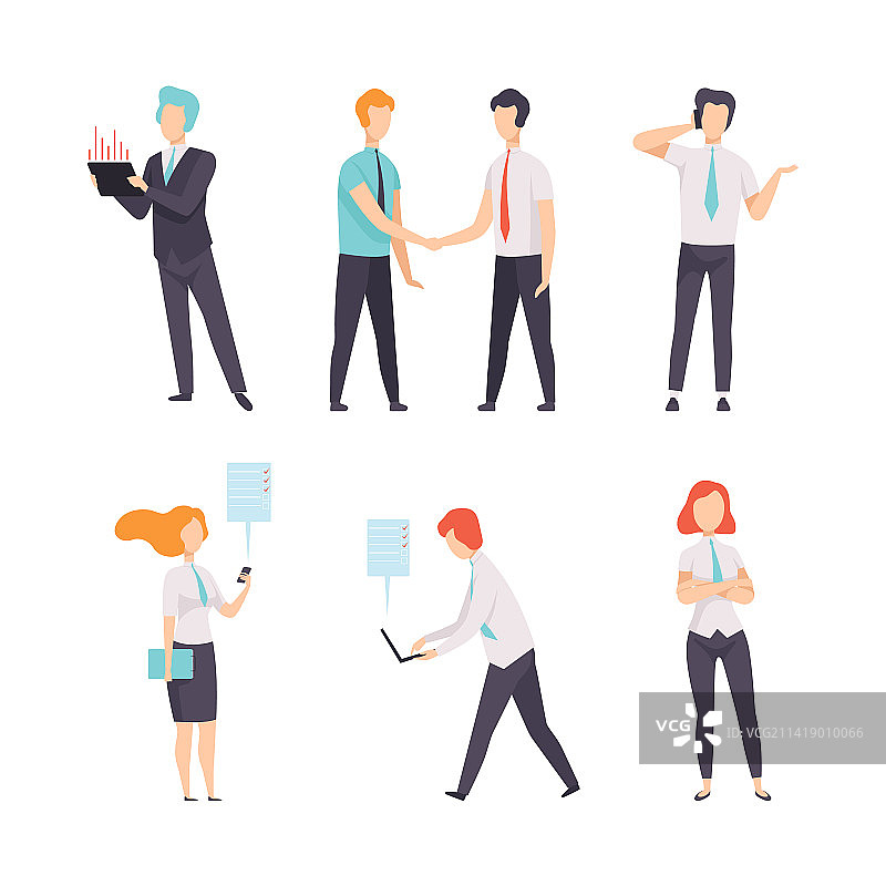 商务人士与办公室职员图片素材