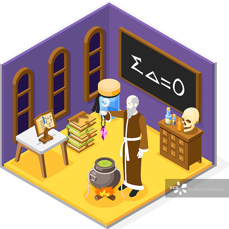 炼金术2.5D组合图片素材