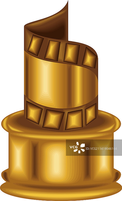 电影奖奖杯图片素材