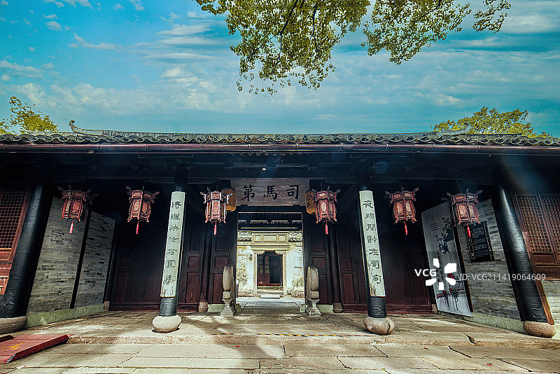 世界著名藏书楼——宁波 天一阁图片素材