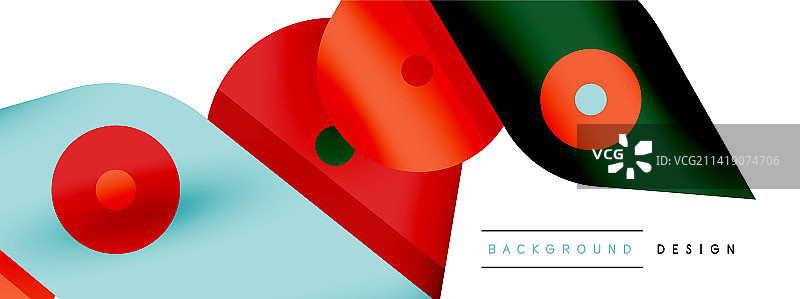 极具创意的明亮几何墙纸图片素材