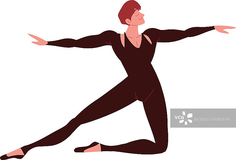 芭蕾舞男演员图片素材