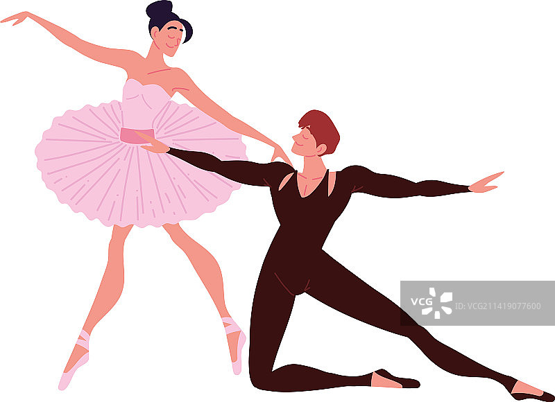 芭蕾舞演员图片素材