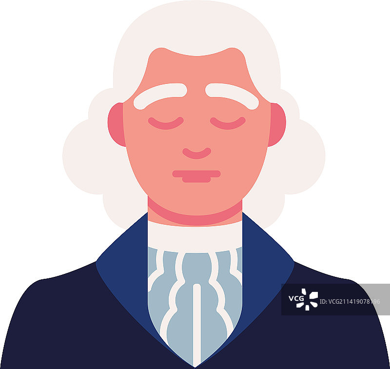 美国总统乔治·华盛顿图片素材