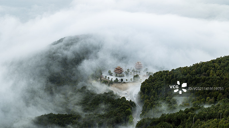 通往蓬莱仙岛之路  泉州仙公山图片素材