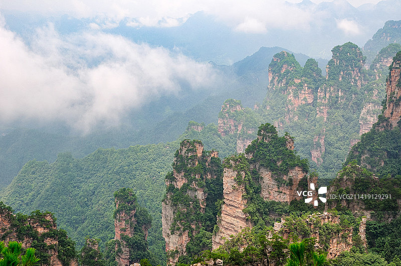 张家界国家森林公园 武陵源图片素材