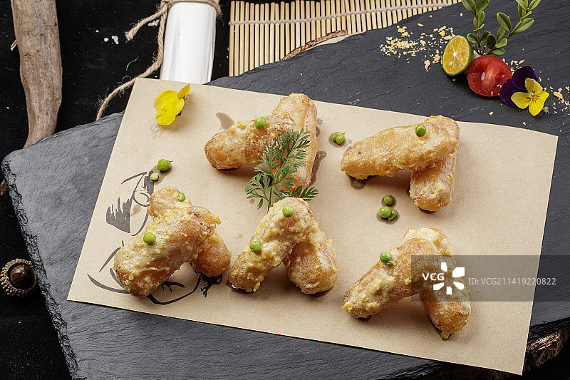 美味油炸红薯图片素材