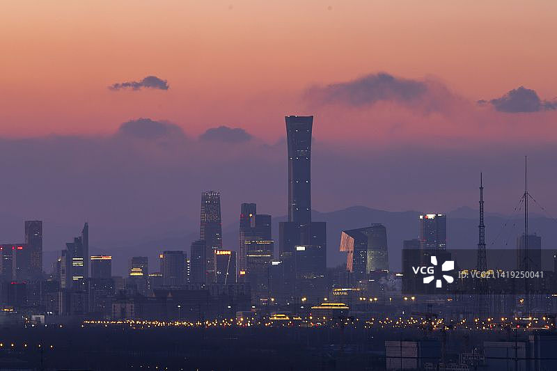 北京CBD商圈图片素材