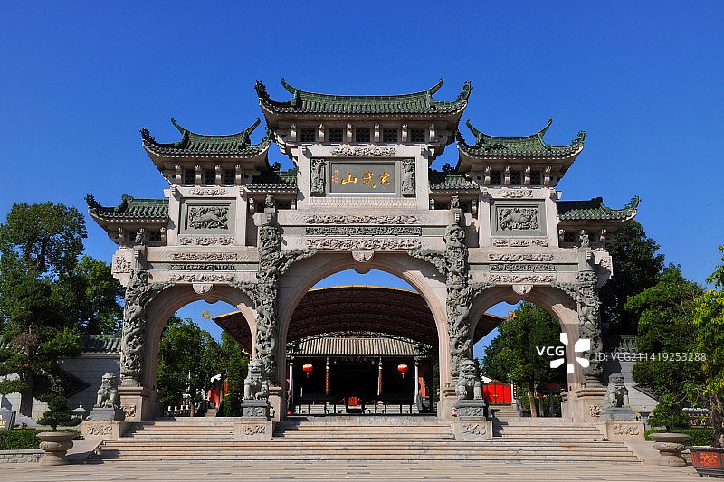 汕尾陆丰玄武山元山寺图片素材
