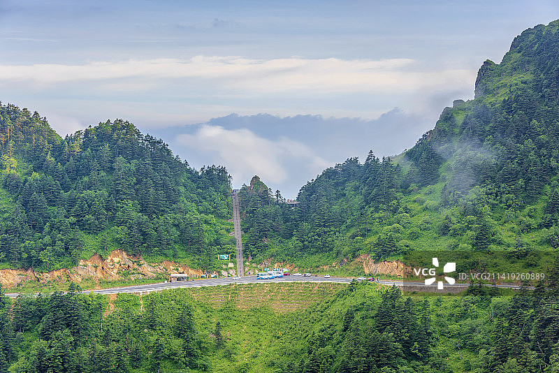 中国湖北神农架神农顶神农谷图片素材