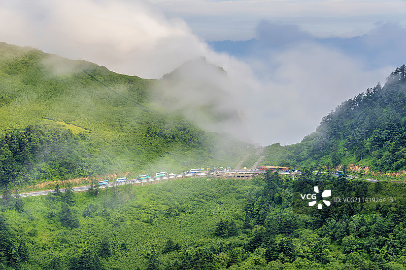 中国湖北神农架神农顶风光图片素材