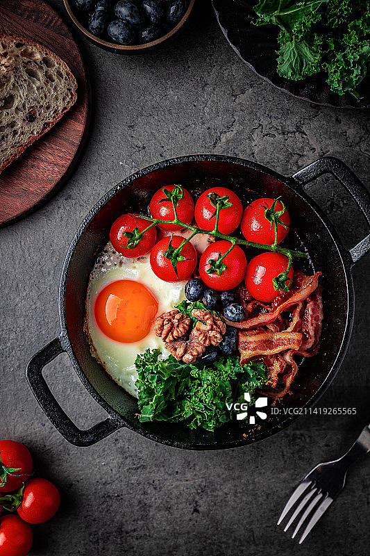 轻食减脂 健康膳食早餐图片素材