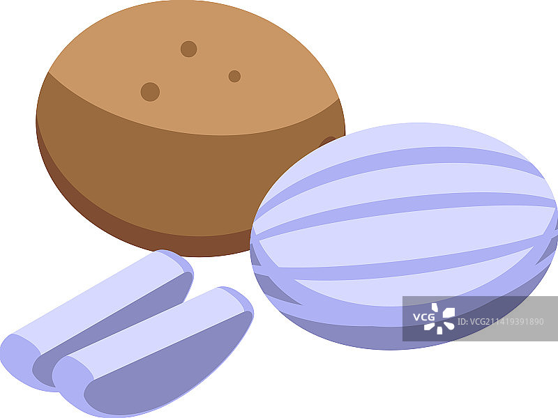 菲律宾水果旅行图标2.5D设计图片素材