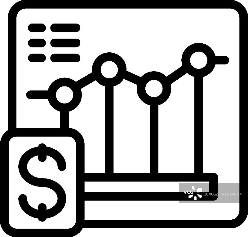 税务资金图表图标轮廓机构图片素材