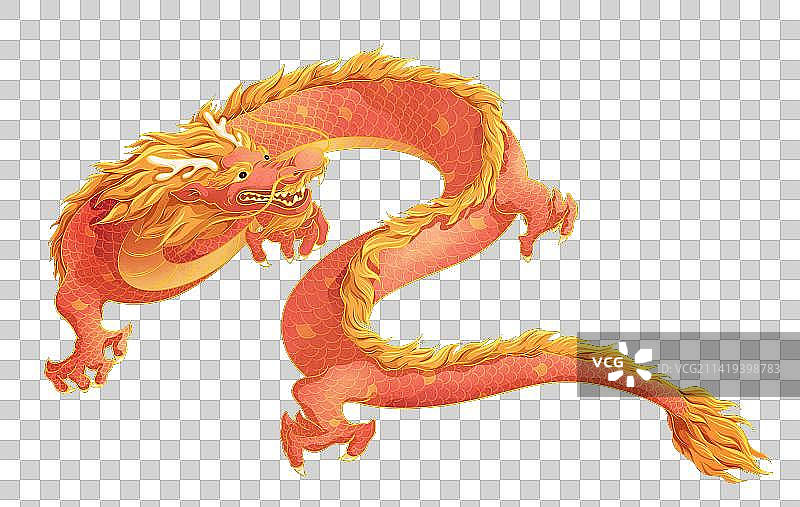 龙节日插画图片素材